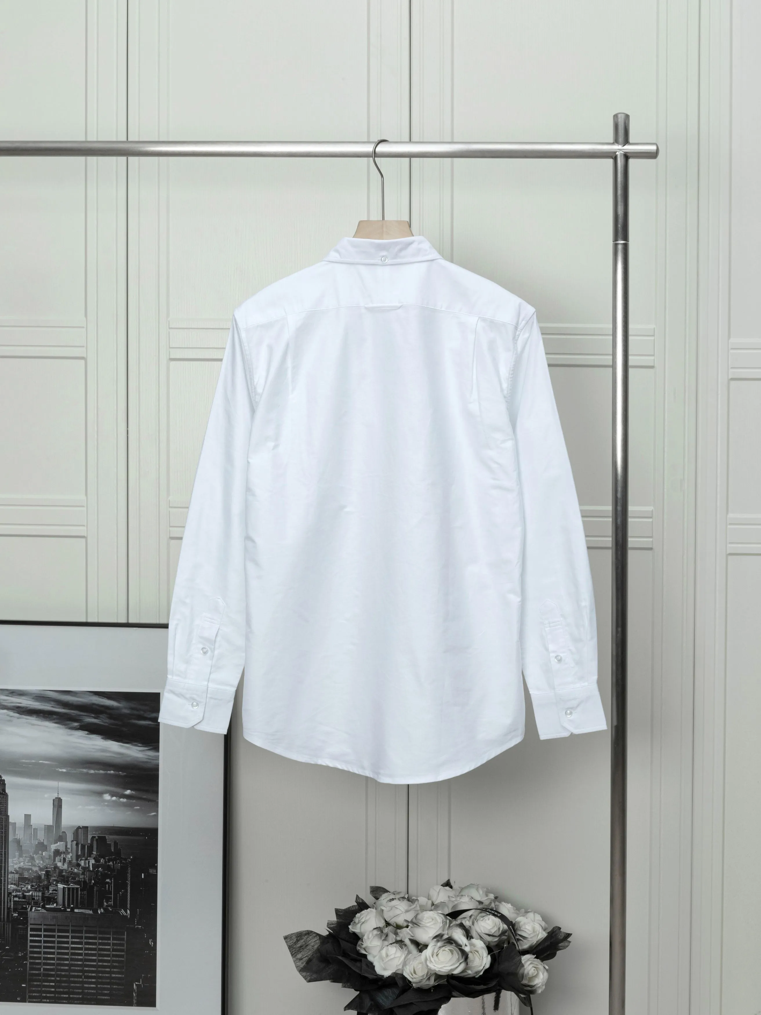 （TBNew Arrival Classic ） THOM BROWNE .TB Same Style 80 Breathable Same Style Authentic ：White/Blue/Light Blue /Black Size：0/1/2/3/4
